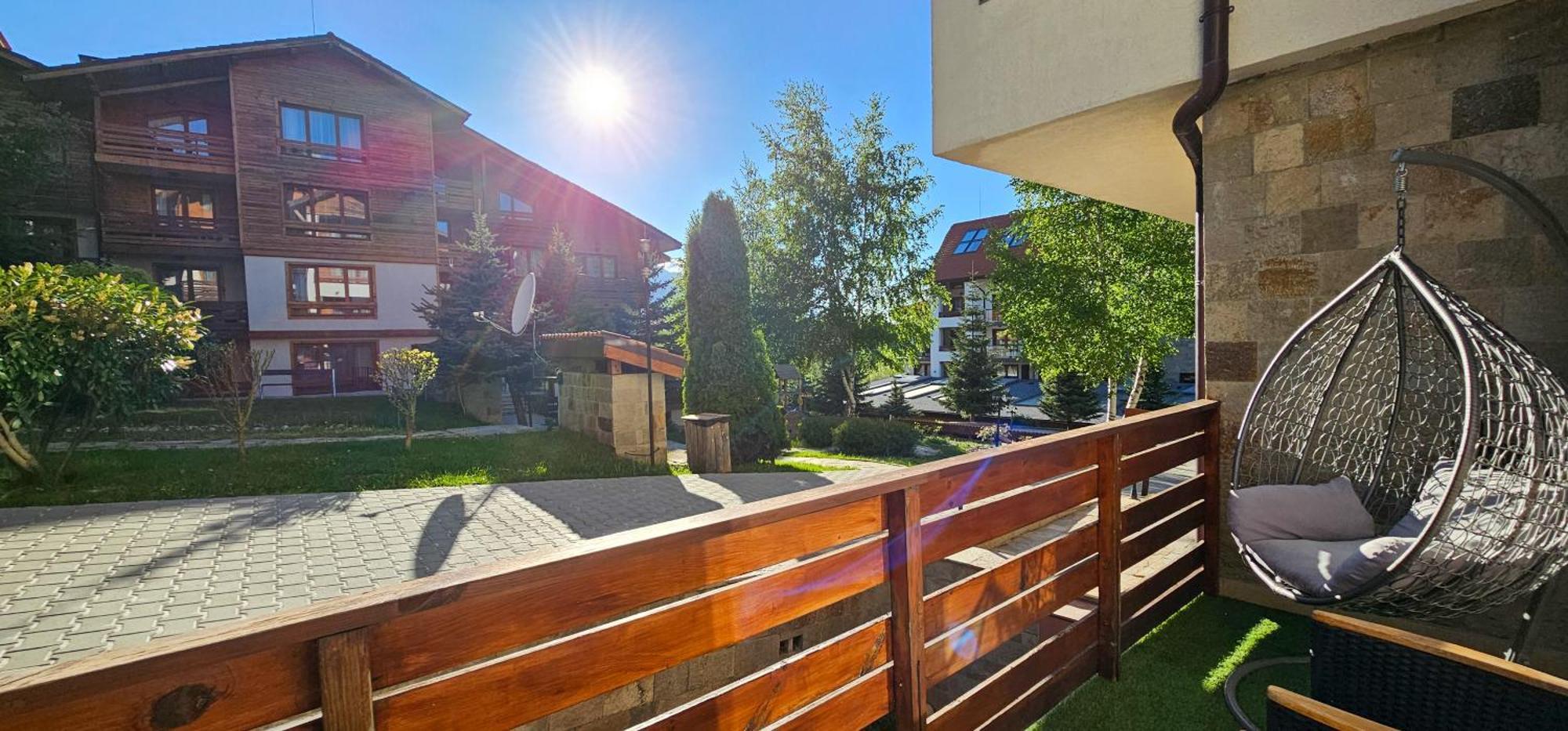 Apartmanica Double Room Apartment 101-12, Big Terrace, St Ivan Rilski 4 Star Spa Resort, Банско Екстериор снимка