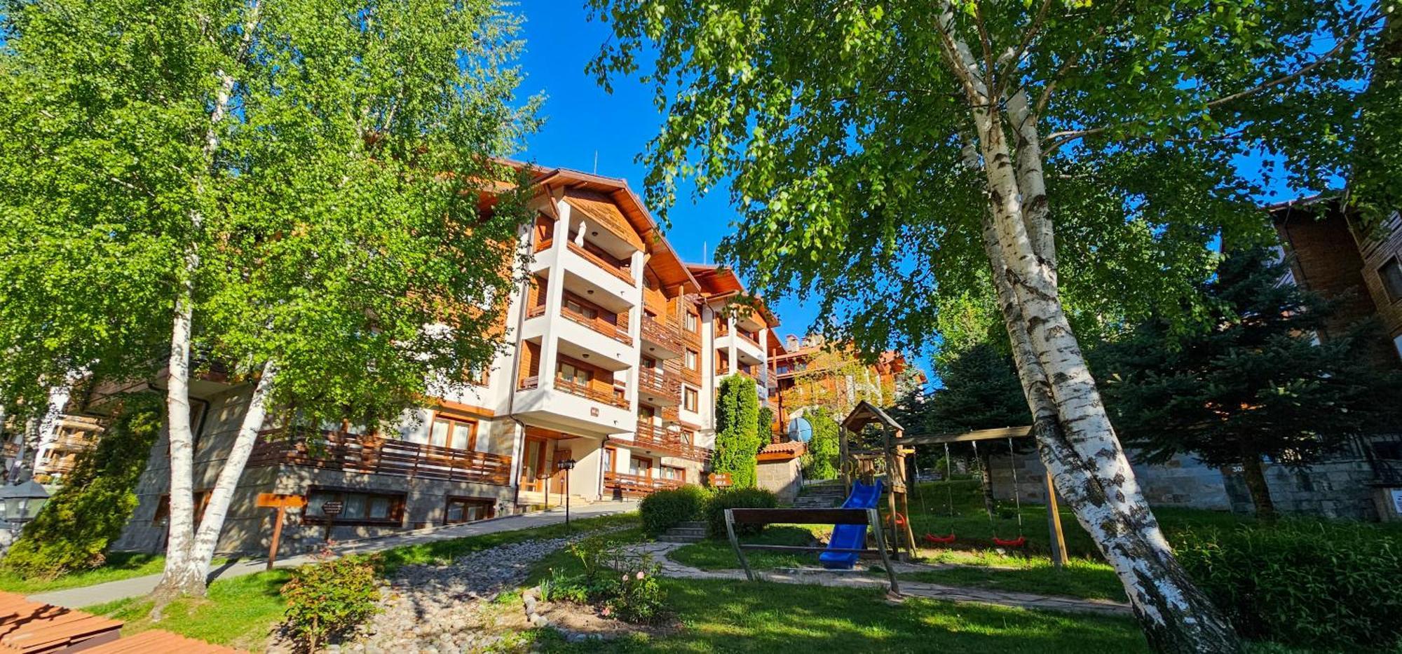 Apartmanica Double Room Apartment 101-12, Big Terrace, St Ivan Rilski 4 Star Spa Resort, Банско Екстериор снимка